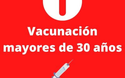 AVISO PERSONAS MAYORES DE 30 AÑOS