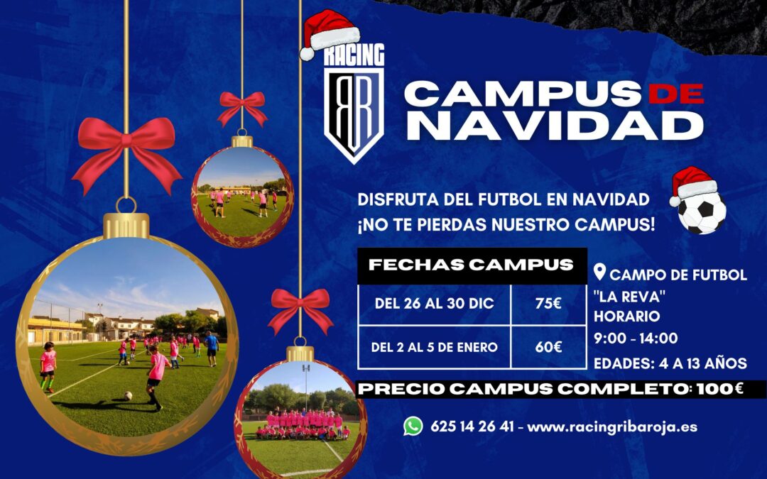 CAMPUS NAVIDAD FÚTBOL REVA
